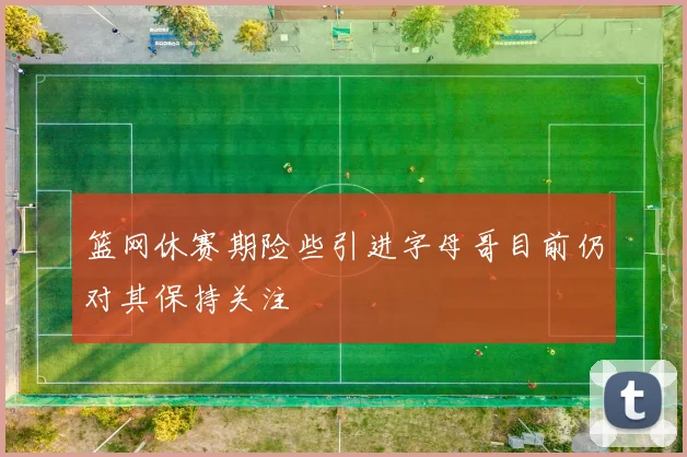 篮网休赛期险些引进字母哥目前仍对其保持关注